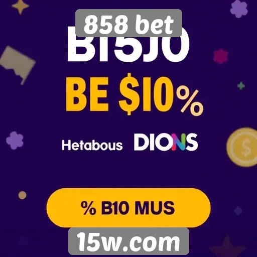 Análise das ofertas de bônus da 858 bet